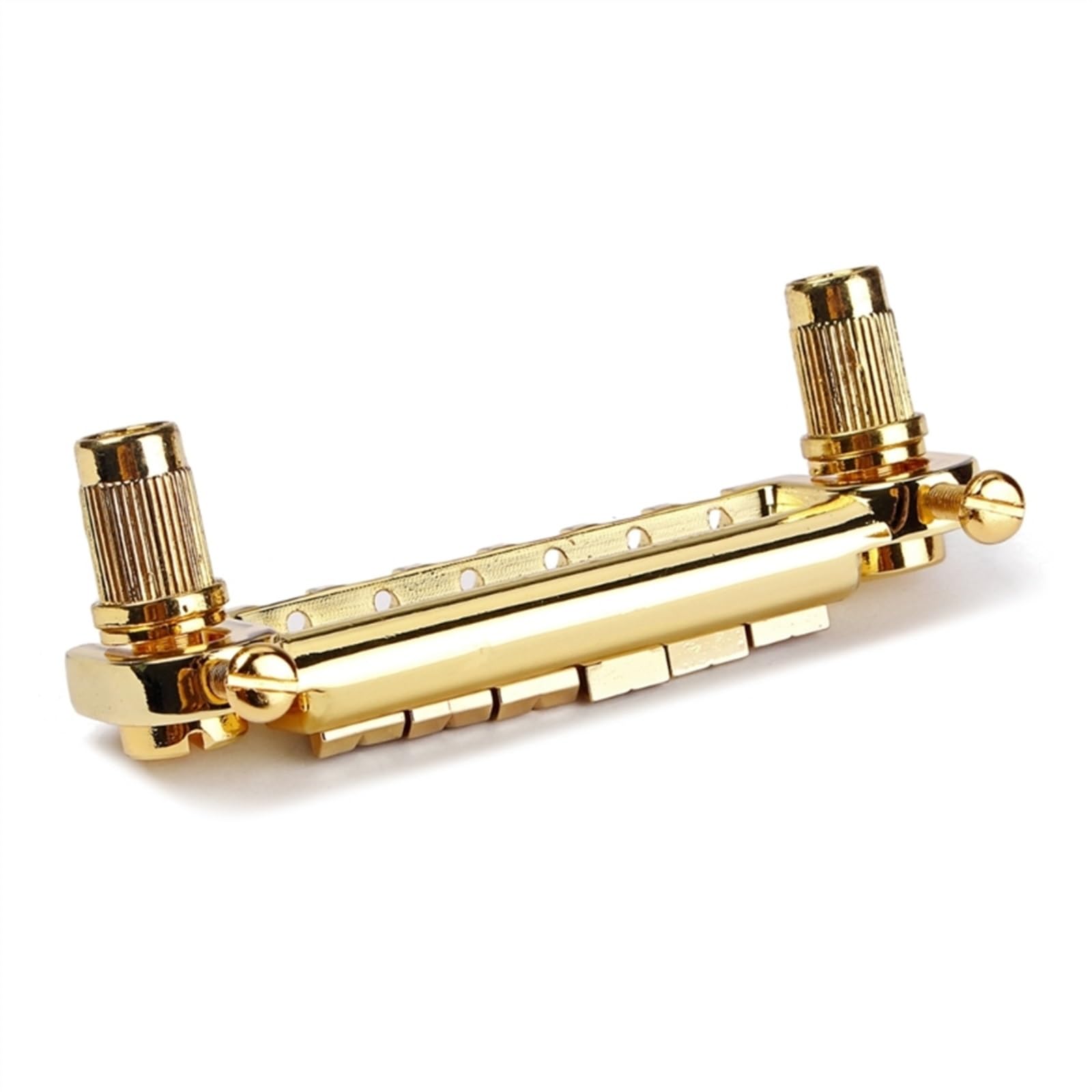 mostek gitarowy Gitara Elektryczna Z Mostkiem Siodłowym Combo Z Regulowanym Mostkiem (Color : Gold)