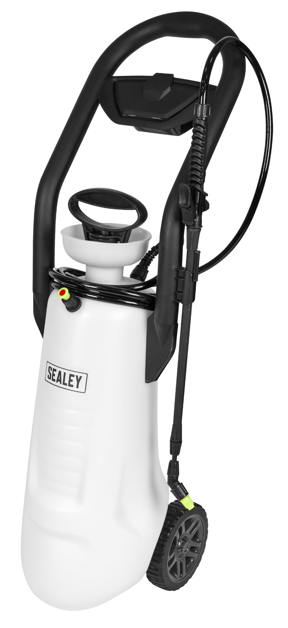 Sealey SS12 Pulvérisateur à Pression sur Chariot à roulettes, Multi-Usage, pulvérisateur d'herbicide à Pompe pour désherbant - 12 l