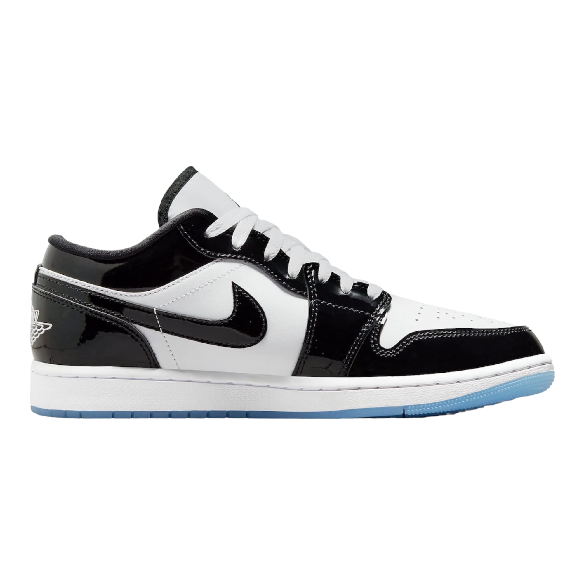 NIKE Buty do koszykówki męskie, biały/czarny, 48.5 EU