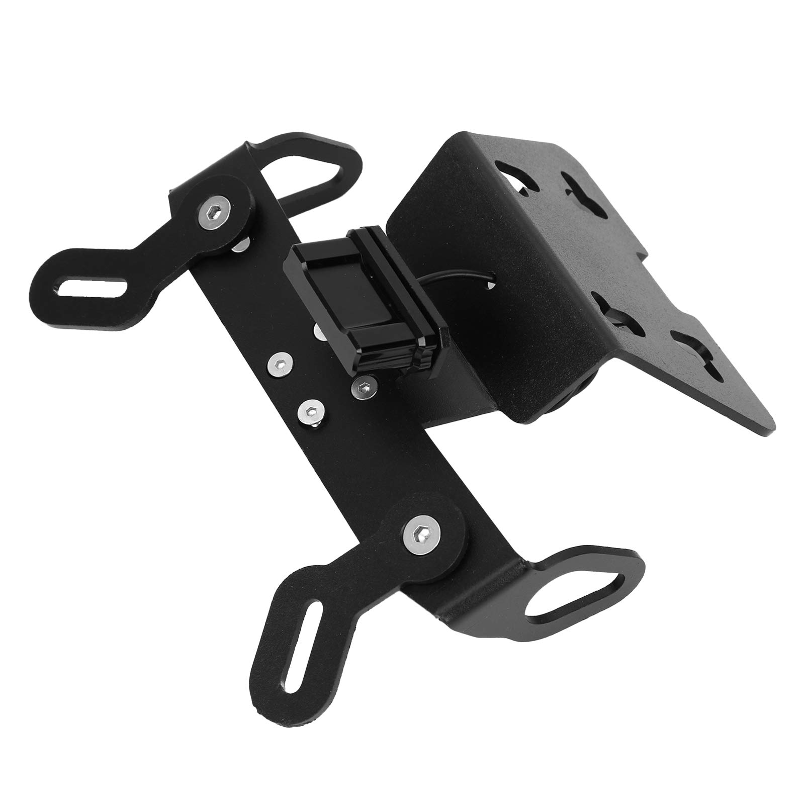 Uchwyt tablicy rejestracyjnej krótki wspornik z eliminatorami błotników LED do YAMAHA XJ6N XJ6 Diversion