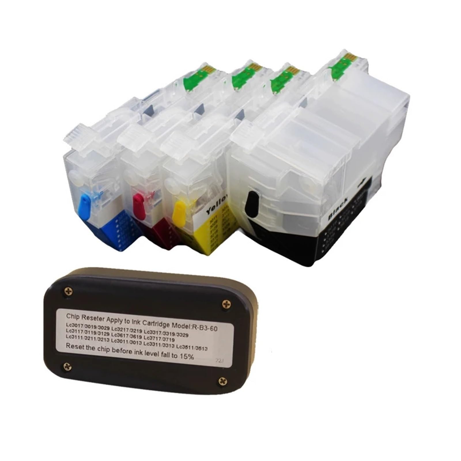 Cartuccia d'inchiostro XL LC3619 LC3617 compatibile for Brother