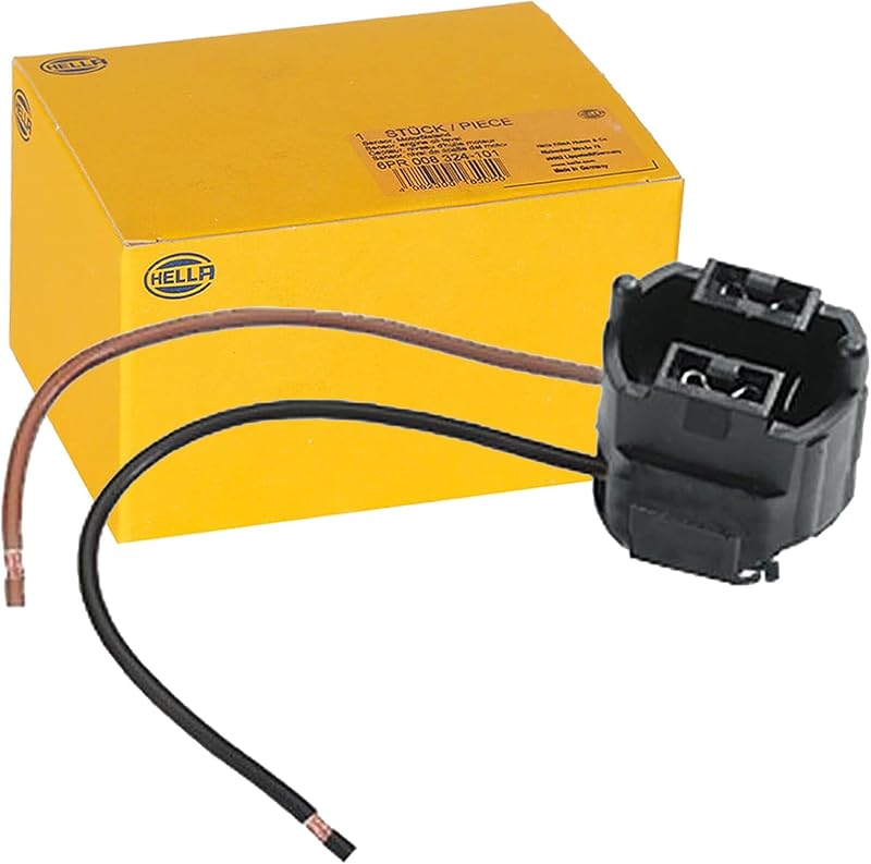 Soquete para lâmpada halógena Hella 8KB 193 607-001 H4 – 1 unidade