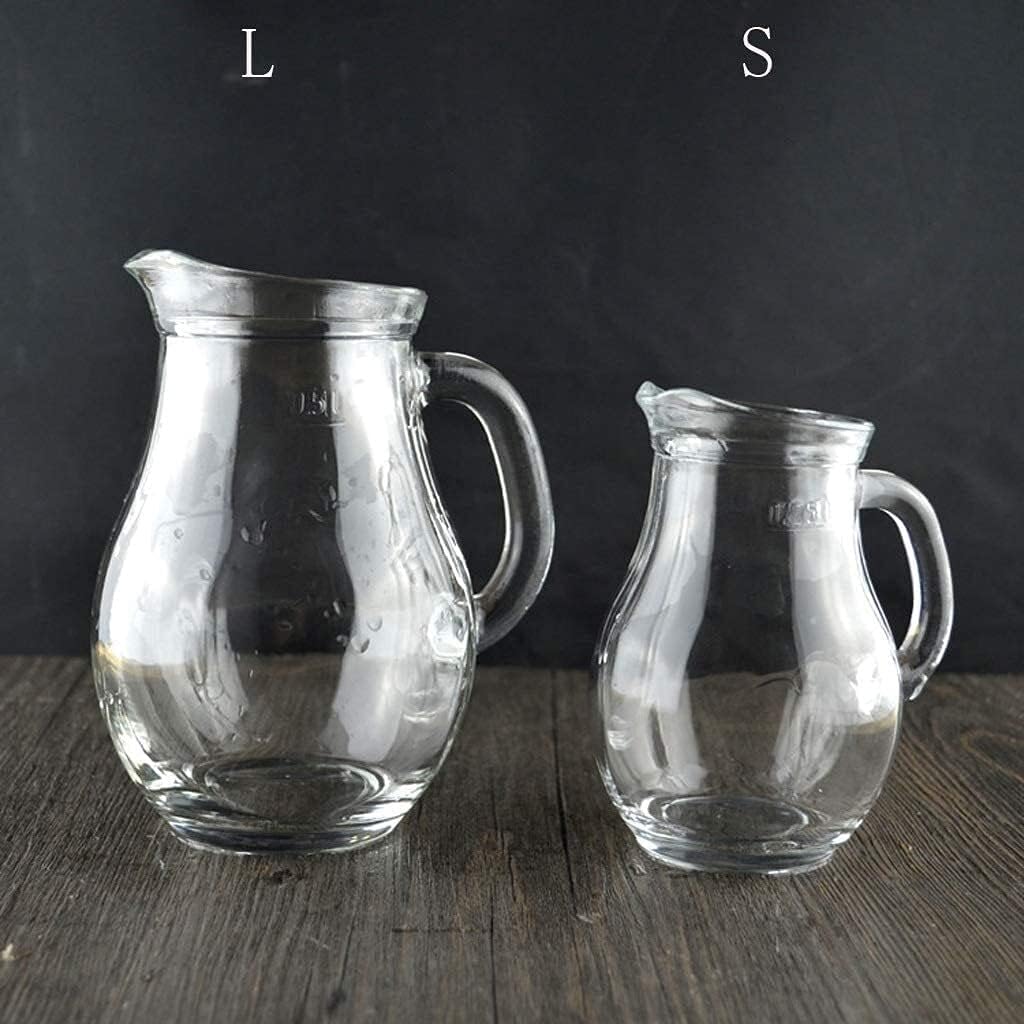 Milk Frother Cup Milk jug decor Creative Clear Glass Creamer Pitcher/Tea Sharing Pitcher/Sauce Pitcher/Milk Coffee Creamer Jug for Kitchen mini Milk jug