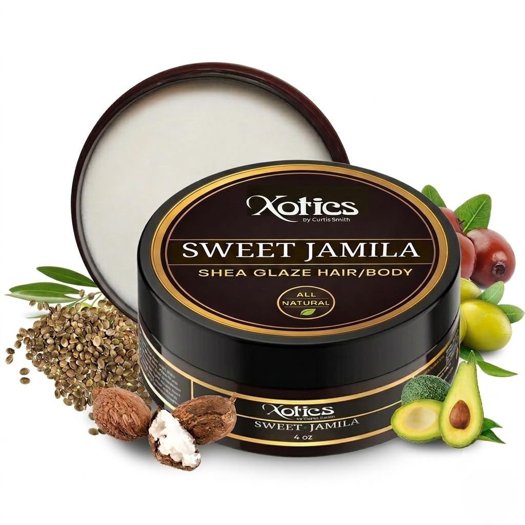 Amazon.com: Xotics by Curtis Smith – Sweet Jamila Hair & Body Shea
