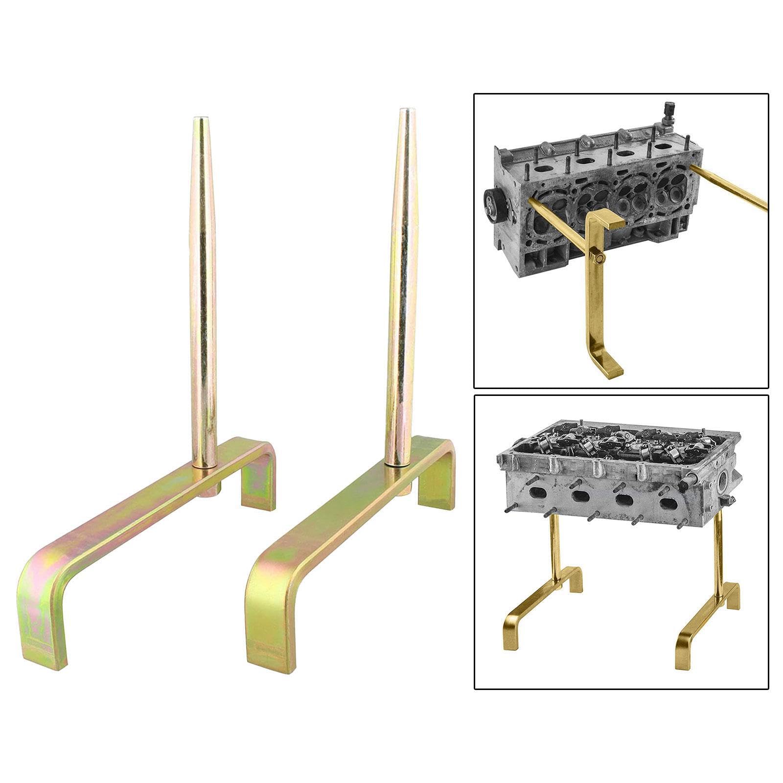 Staffe di supporto per testata motore, set di supporti per motore che garantiscono un supporto affidabile per i professionisti della meccanica, kit di