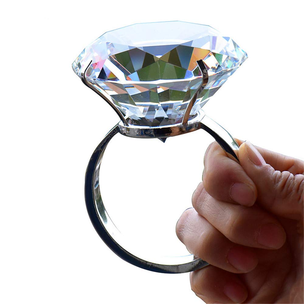 Amazon.co.jp: 結婚式の装飾8センチクリスタルガラスビッグ