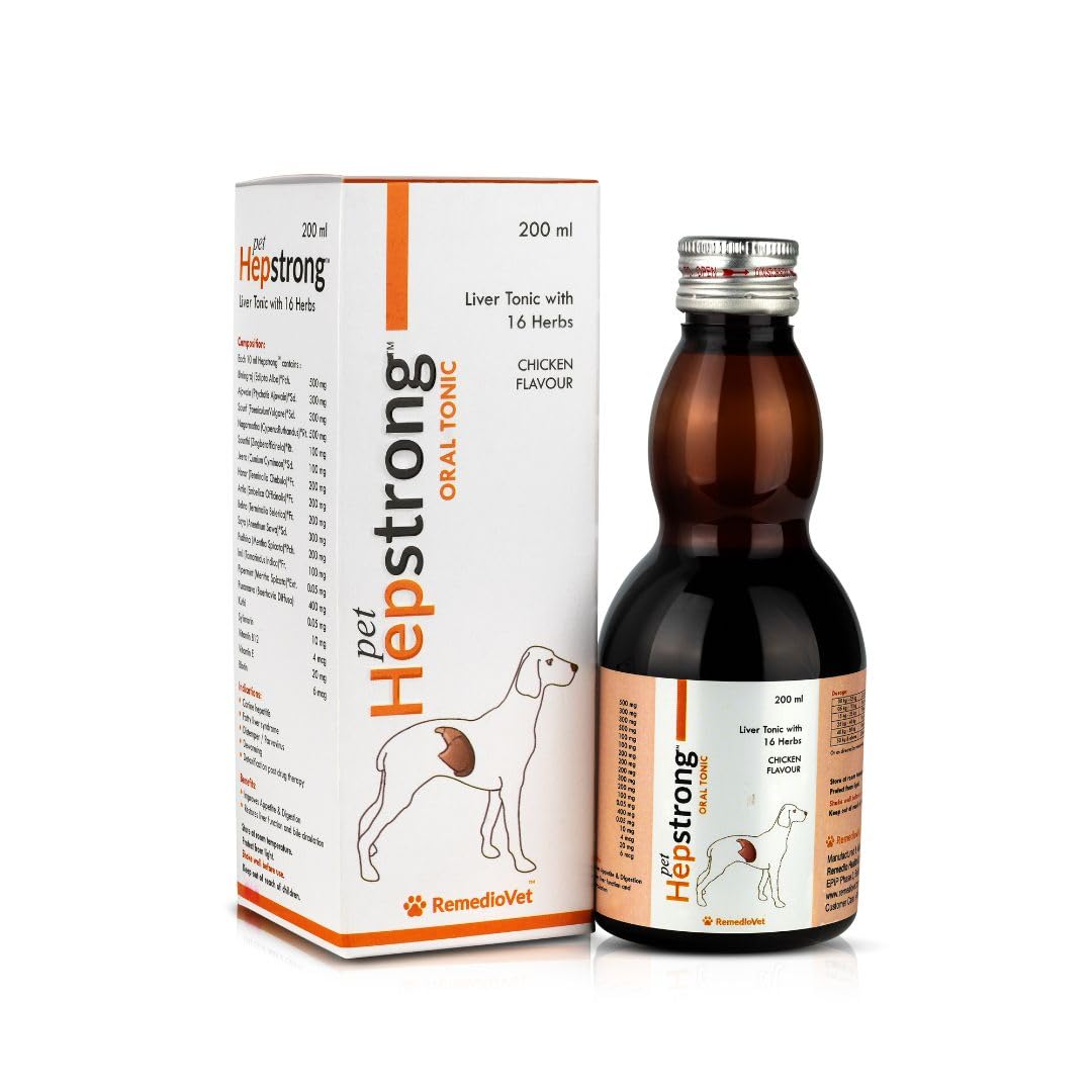 Hepstrong - Herbal Liver Tonic for Dogs & Cats (B0D9KR3M6Q) Amazon Price History, Amazon Price Tracker