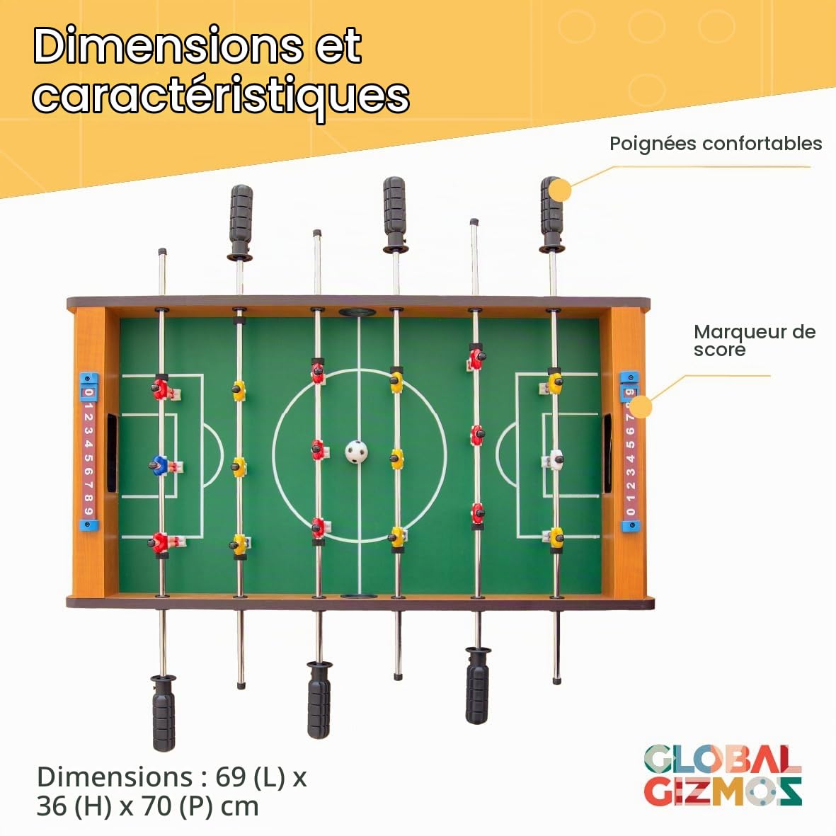 Global Gizmos 50580 Jeu à Boire Tour infernale