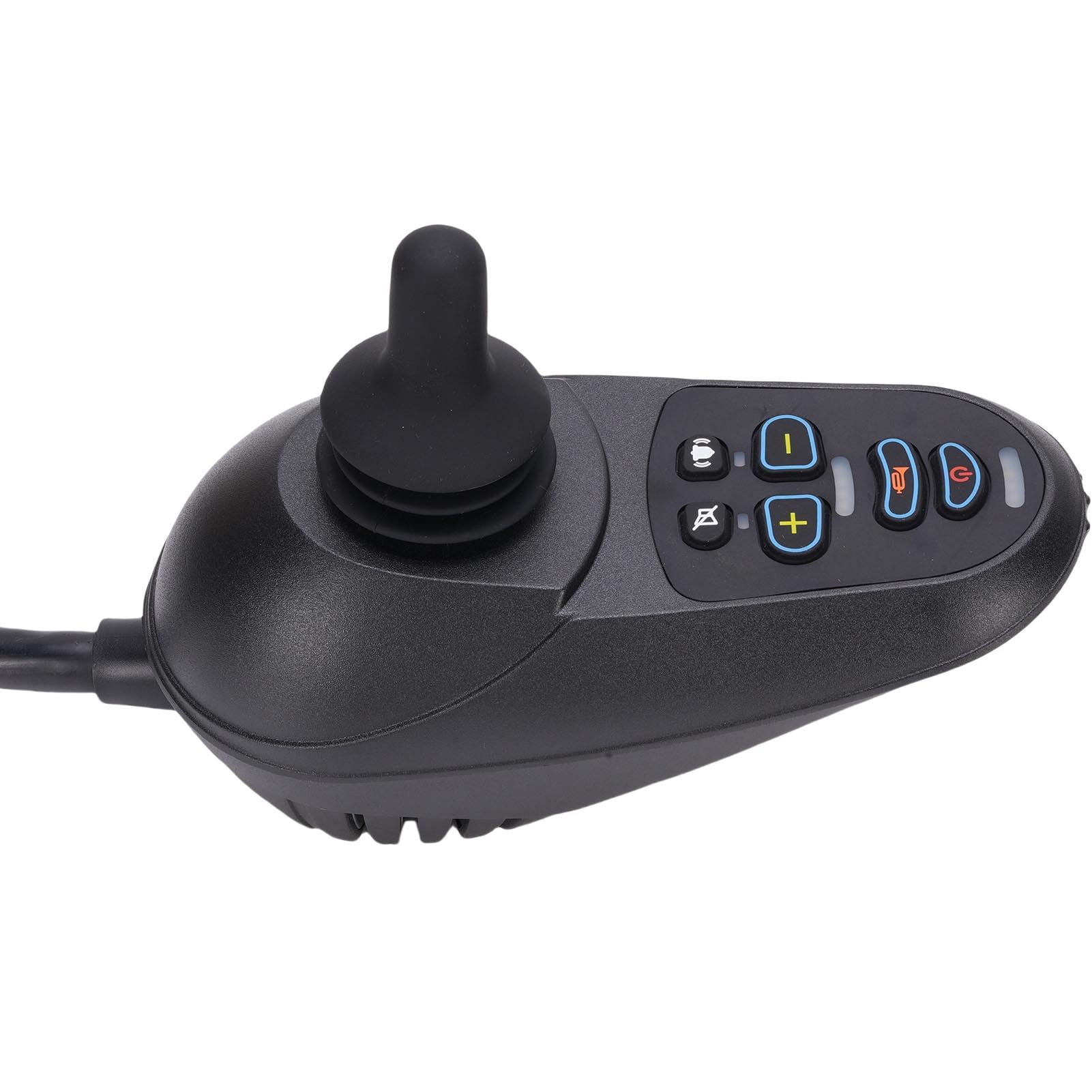 Jiawu Controller Joystick Ad Alta Corrente da 50 A con Impugnatura Ergonomica, Pratica Sostituzione del Joystick della Sedia per Disabili per un Controllo Confortevole