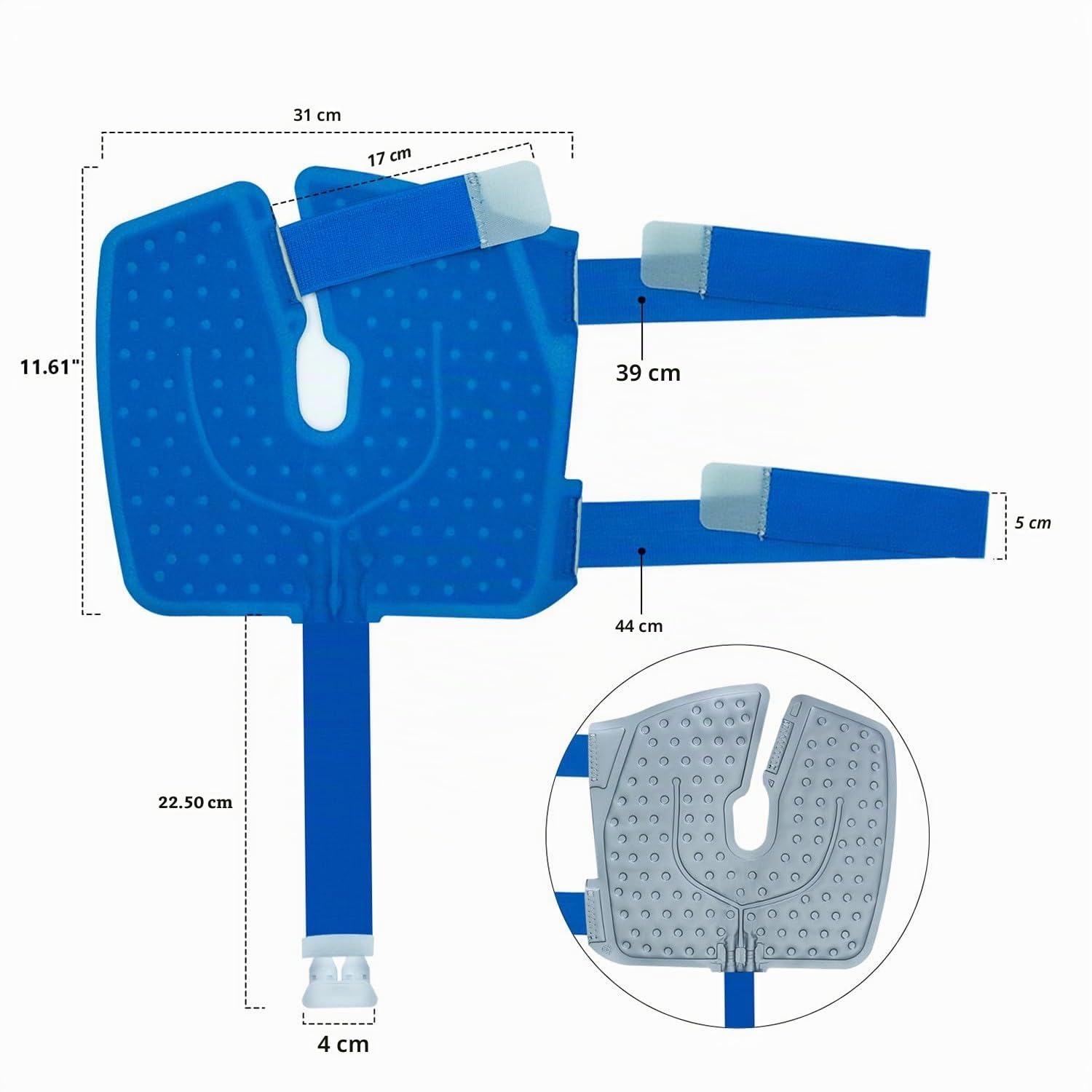 Máquina de terapia de frío para rodilla, máquina de hielo para rodilla después de la cirugía, crioterapia para lesiones deportivas, esguinces, reduce la hinchazón, silenciosa a prueba de fugas