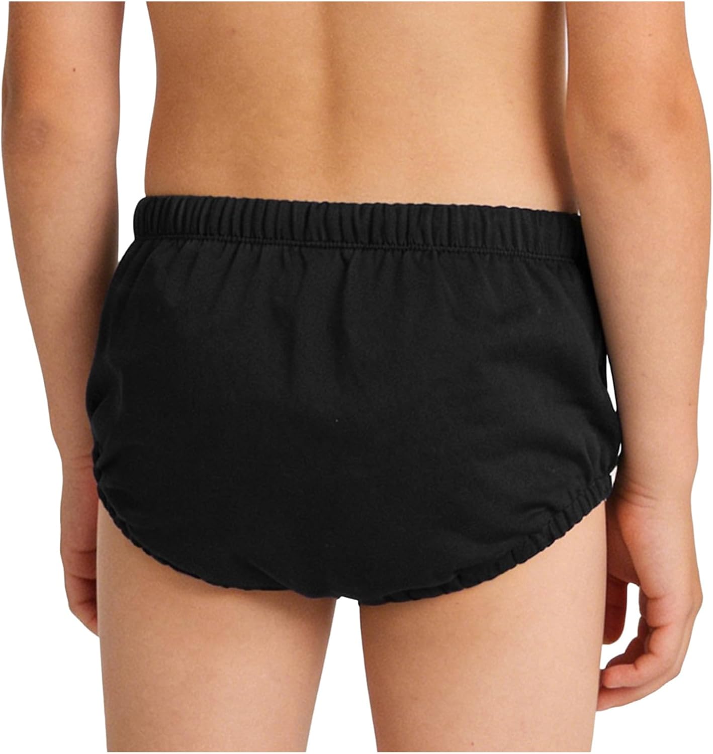 iEFiEL Boys Girls Cloth Diaper Cover Leak-Proof Washable Adaptive Briefs Swim Bottom for Special Needs Kids