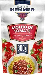 Hemmer Molho De Tomate Tradicional 300G