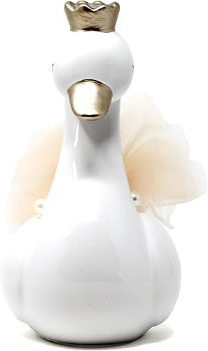 Miniatura 8 de Child to Cherish Hucha de cisne de cerámica (rosa)