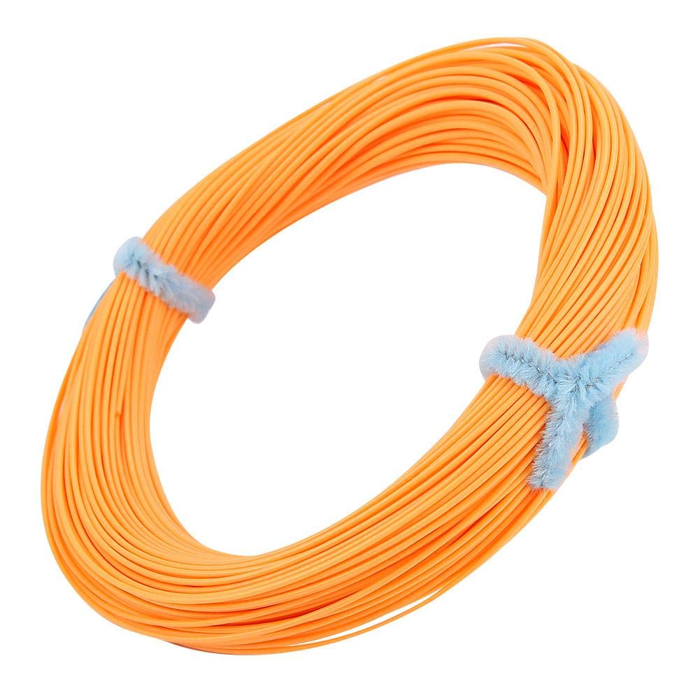 Alomejor Ligne de pêche à la Mouche en Nylon WF 4/5/6/7/8 Monofilament Souple Forte résistance Lancer précis