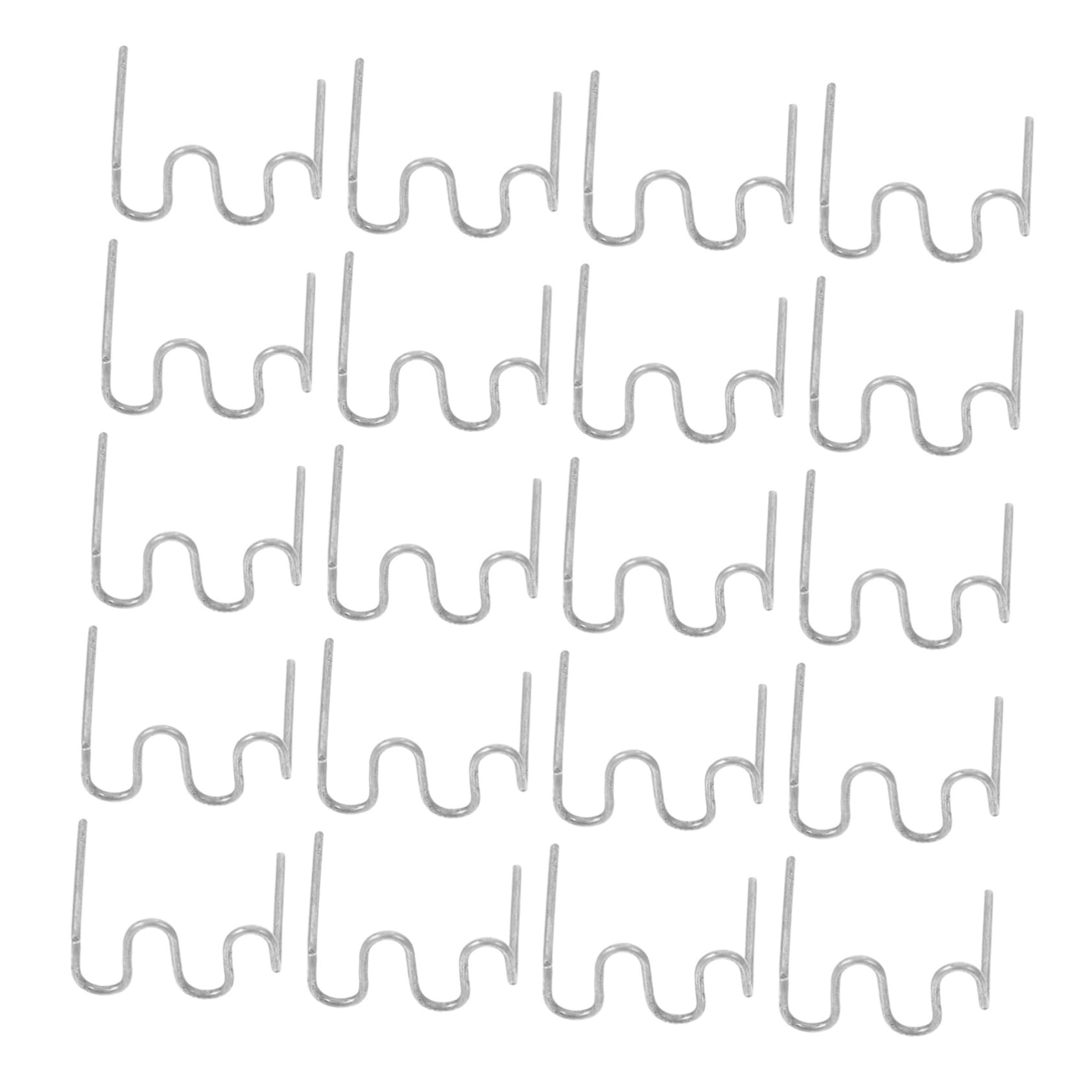 Beatifufu Effortless Car Bumper Repair Welding: 500pcs Plastic Welding Staples Automotive Bumper Welding Hot Melt Wire