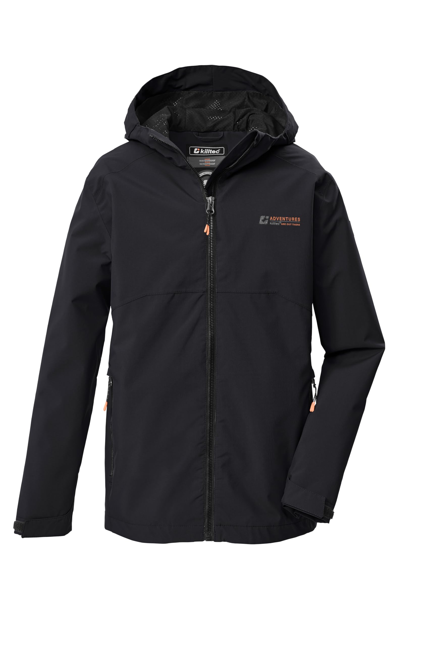 Killtec Jungen Kos 146 Bys Jckt Funktionsjacke/Outdoorjacke wasserdicht mit Kapuze