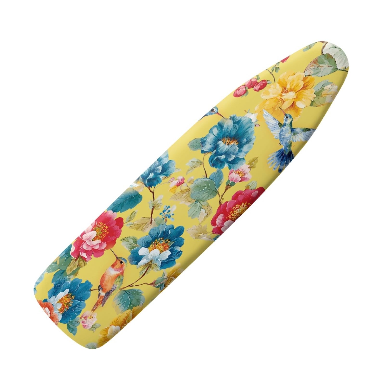 Ironing Board Cover 135X45 Bird Padded Iron Board Cover With Elasticated, Easy Fit And Resists Scorching, Cord Binding & Stretch System