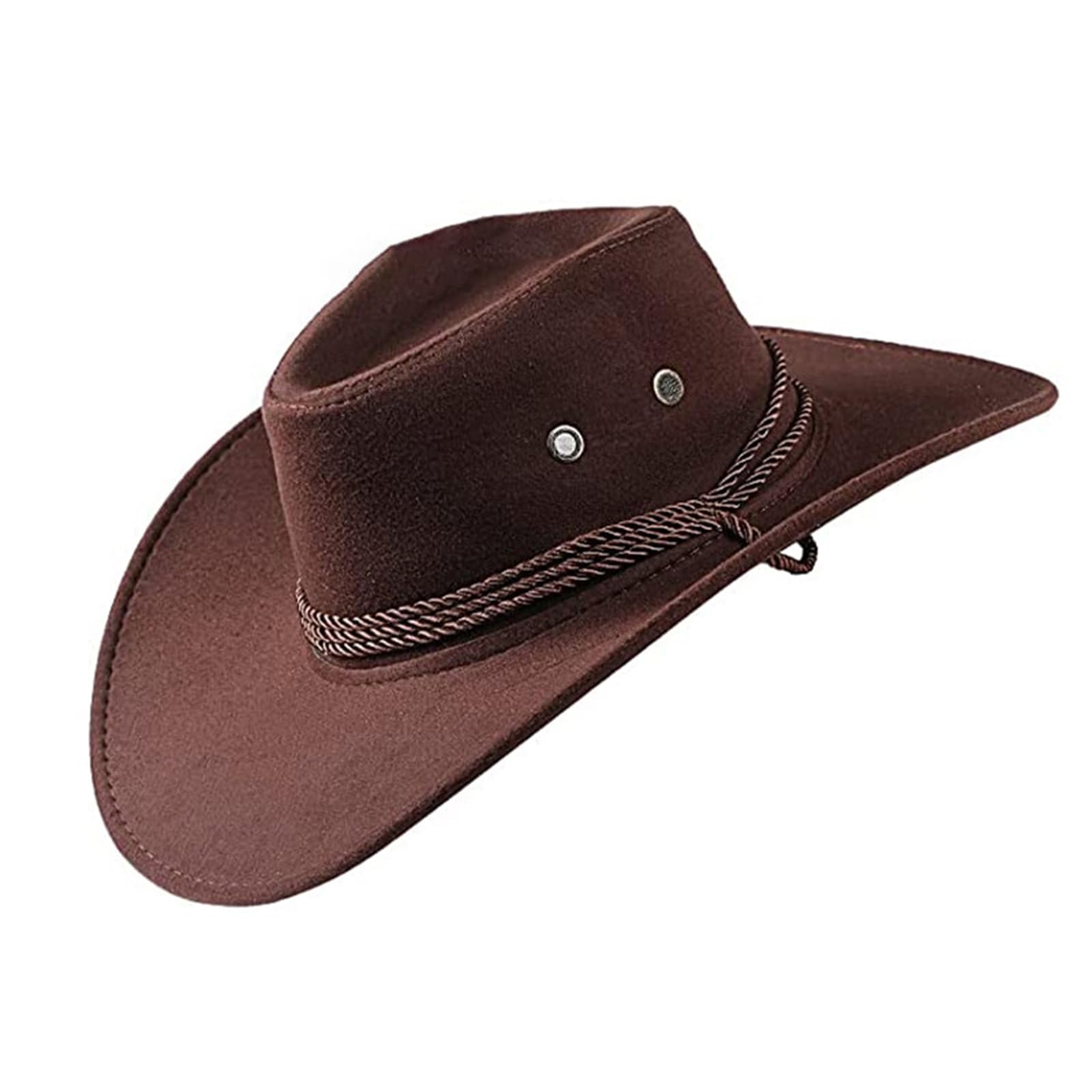 Lot de 12 chapeaux de cowboy et bandanas en vrac pour femmes et hommes - Chapeau de cowgirl enroulable à large bord avec foulard