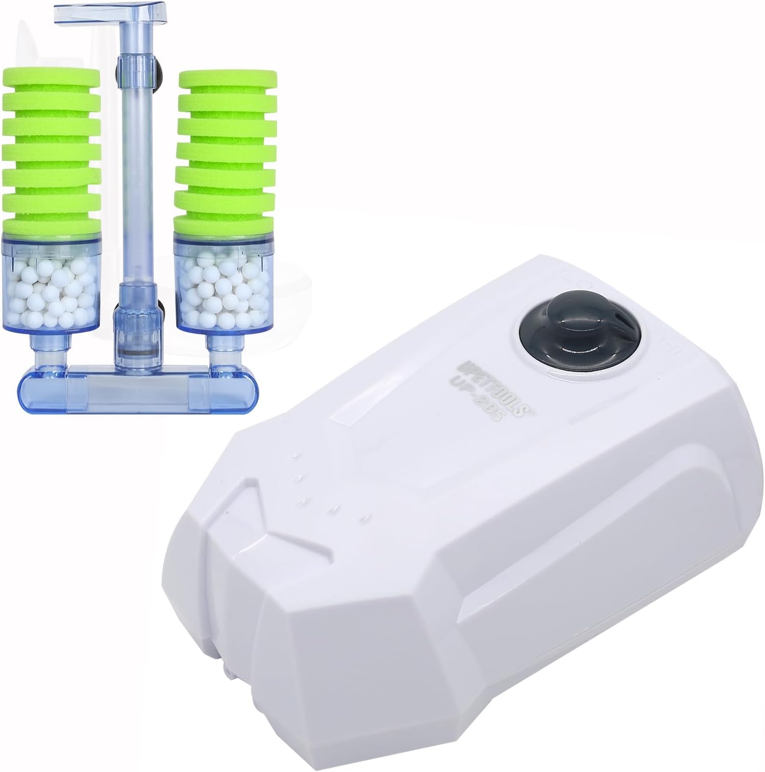 UPETTOOLSAquarium Air Pump Aquarium Sponge Filter