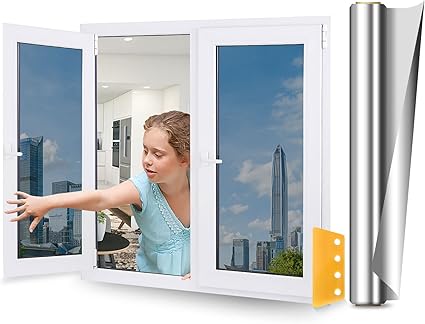 Amazon.com: One Way Window Privacy Film,Heat Control and Anti UV Window ...