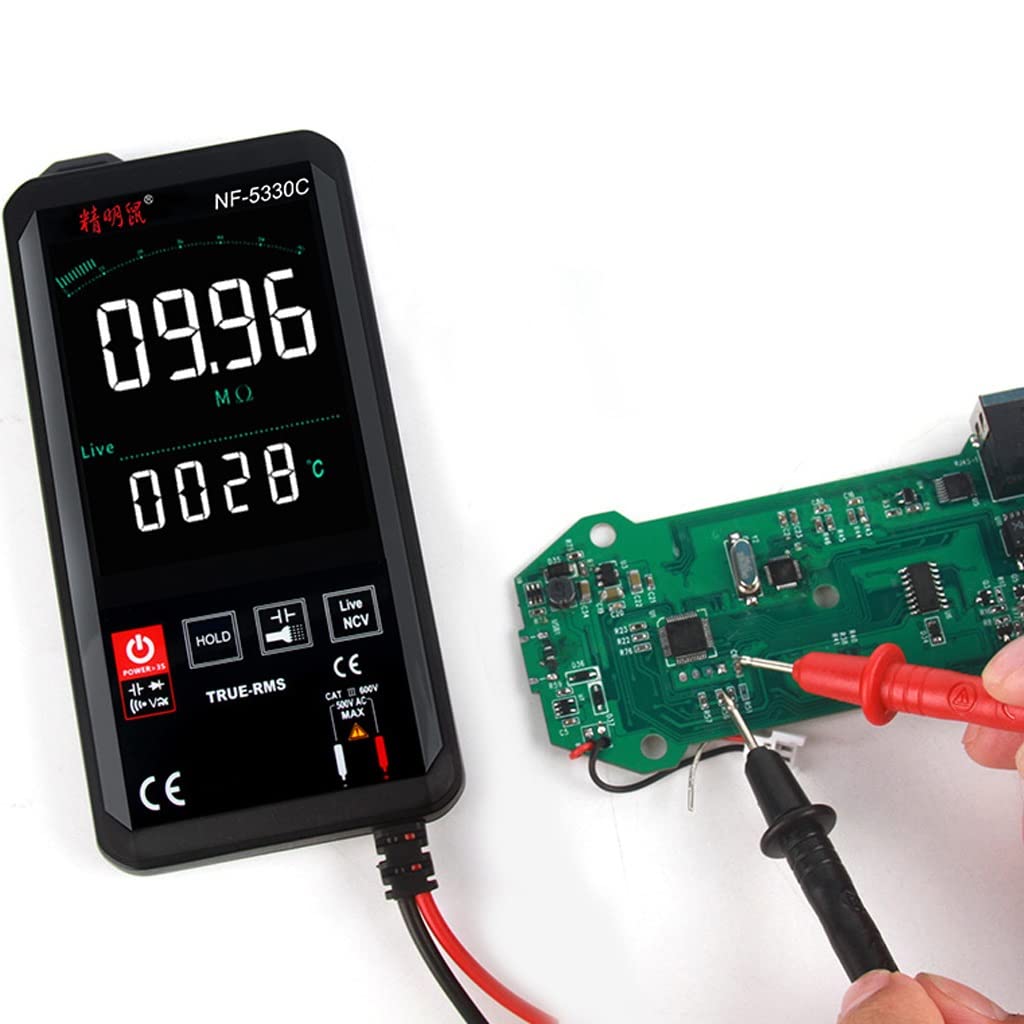 XMING Multifunzione digitale ad alta precisione digitale multimetro corrente alternata E DC Misuratore universale elettricista di riparazione digitale portatile automatico