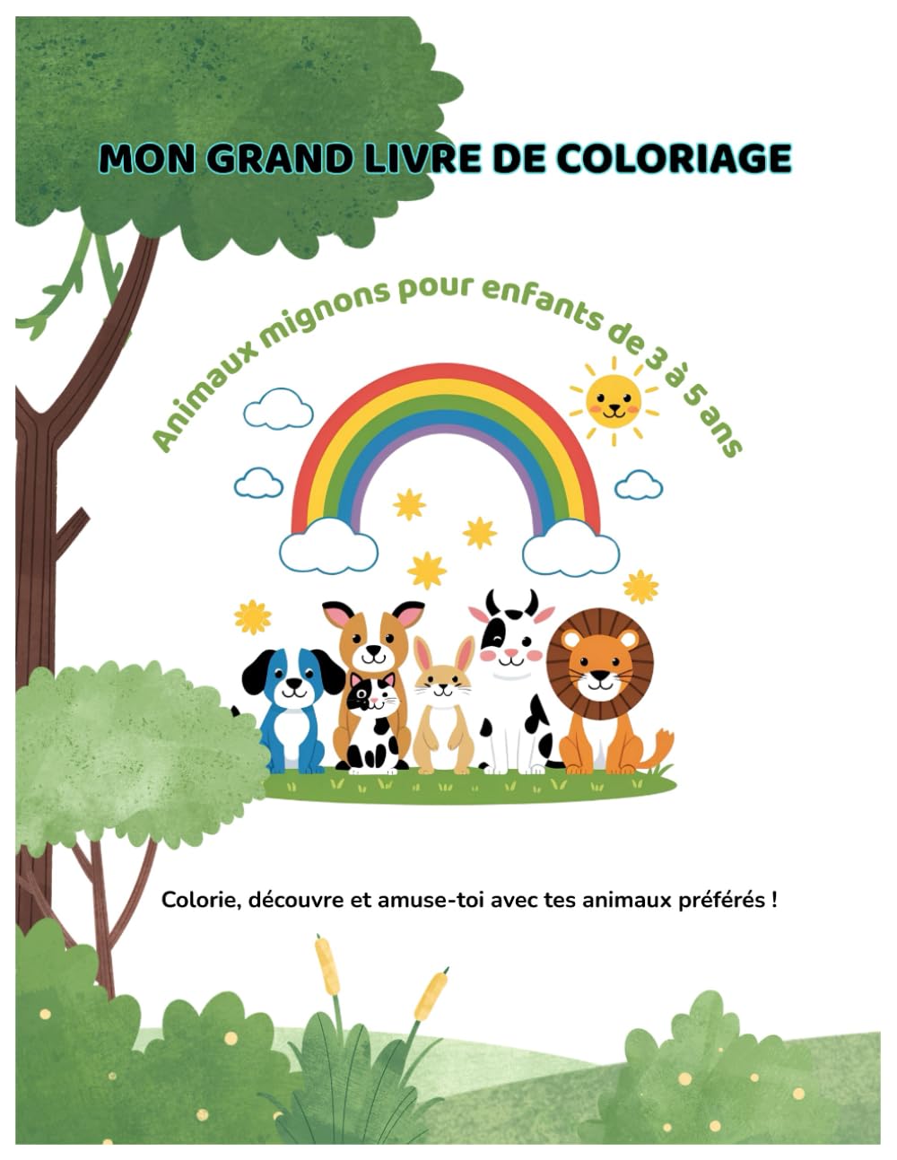 Animaux mignons pour enfants de 3 à 5 ans