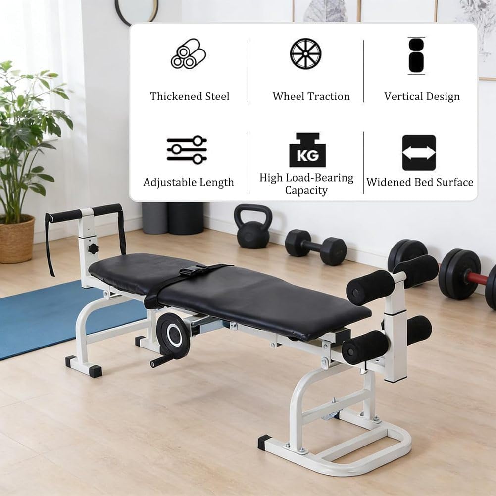 Cervical and Lumbar Traction Bed, Full-Body Stretcher, Spinal and Cervical Massage & Traction Bed, Multifunctional Portable Stretcher, Lumbar Traction Device