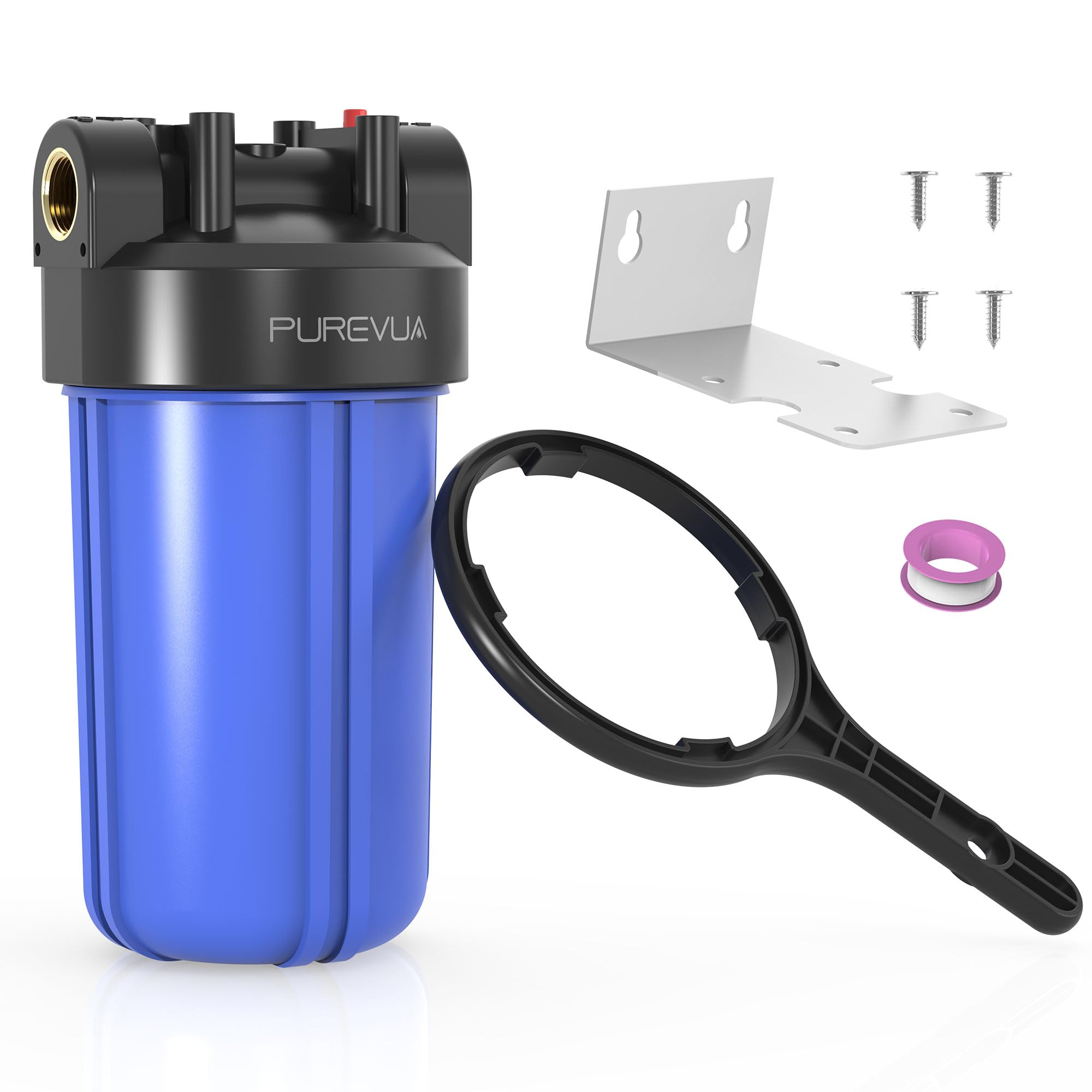 Whole House Water Filter Housing - Blue -1