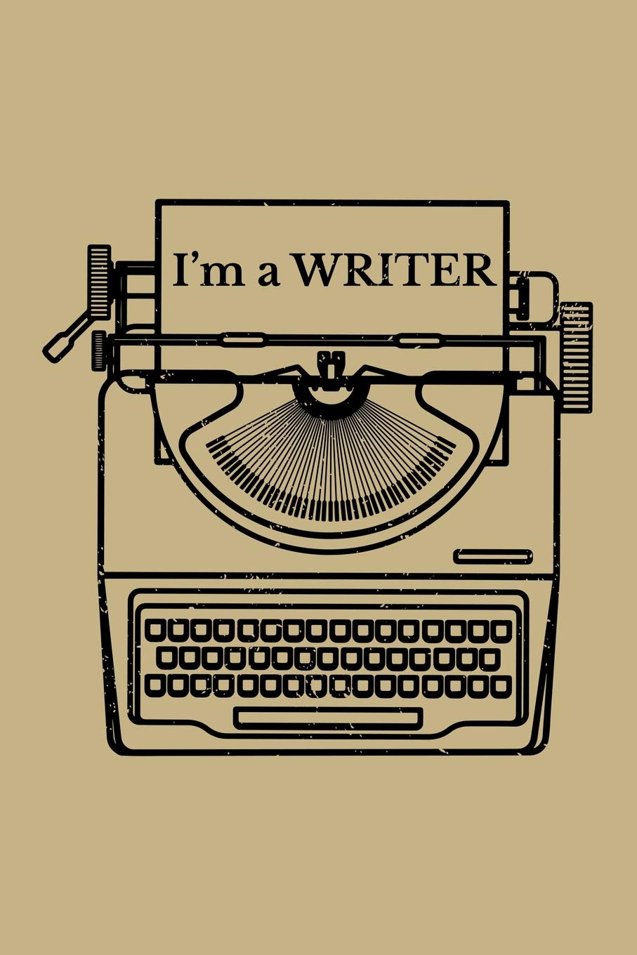 I'm A Writer: Blank Paper Sketch Book - Artist Sketch Pad Journal for Sketching, Doodling, Drawing, Painting or Writing