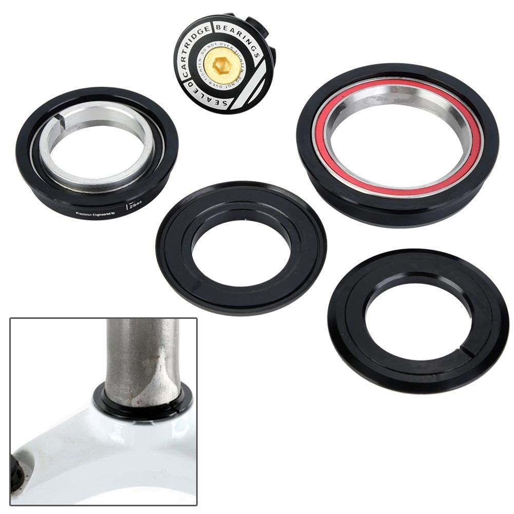Bicicletta Headset, 4456ST Ciclismo anteriore conico anteriore forcella stelo Headset Bike Top Expander per Mountain Road Bike Conica Serie Sterzo