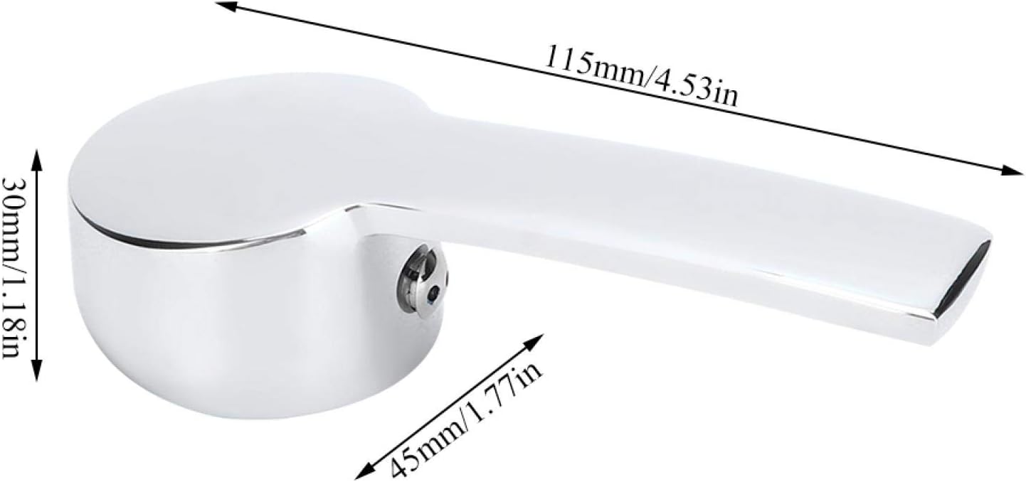 Haofy Lever Handle for Single Lever Pressure Balanced Bath and Shower, Polished
