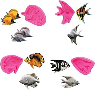 New 2026 Fish Mould Resin Jewellery Diy Fridge Stickers Mould Handmade Chocolate Cake Dessert Decoration Silicone Moulds PDNVAQ802