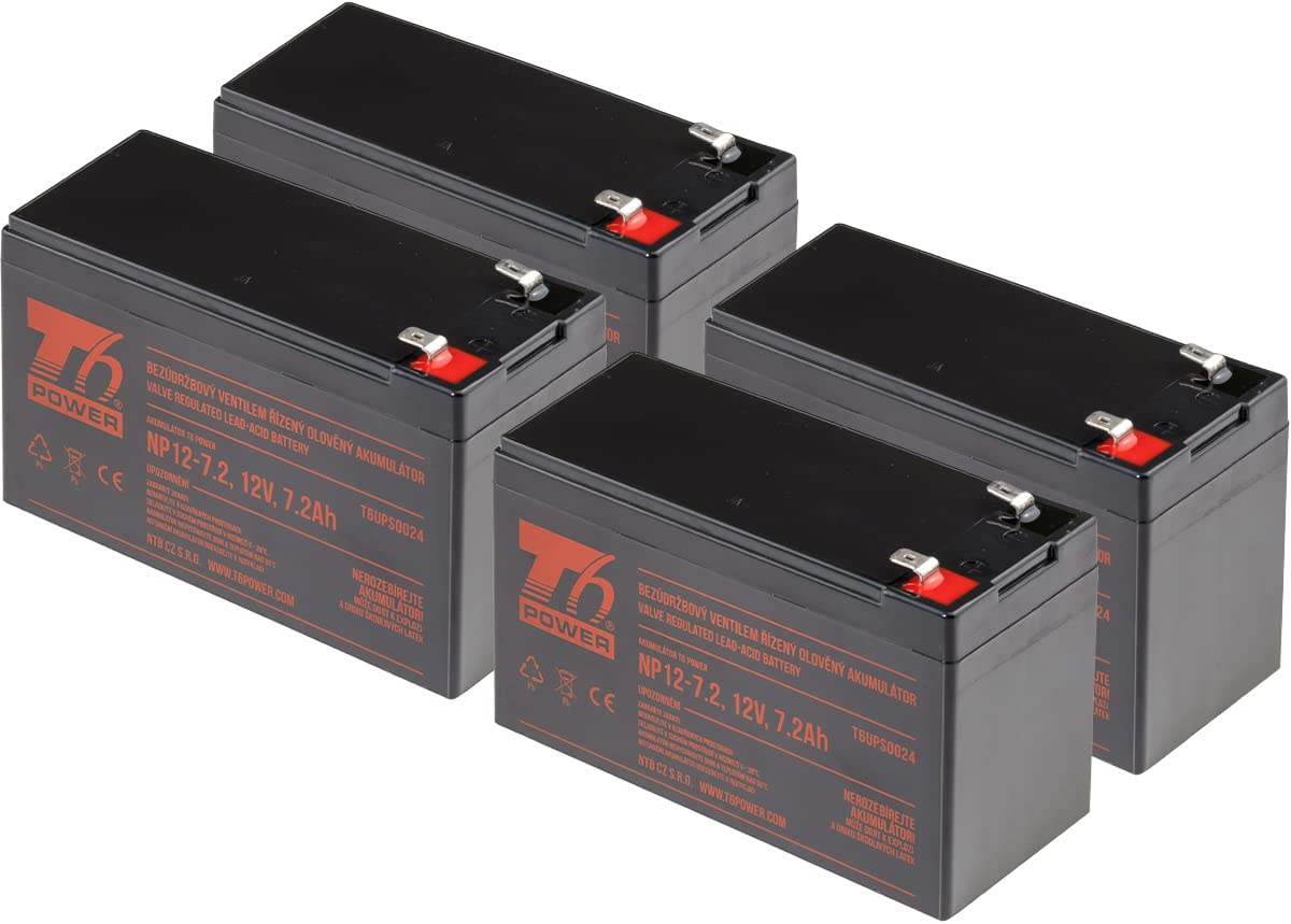 Jeu de Piles T6 Power pour l'alimentation de Secours IBM, numéro de pièce RBC25, VRLA, 12 V