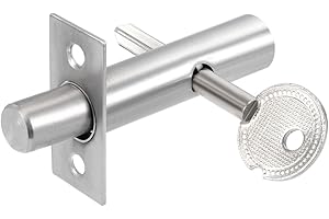 Secret Door Lock: uxcell 13mm Dia Cylinder Core Stainless Steel Hidden Tubewell Key Mortise Lock