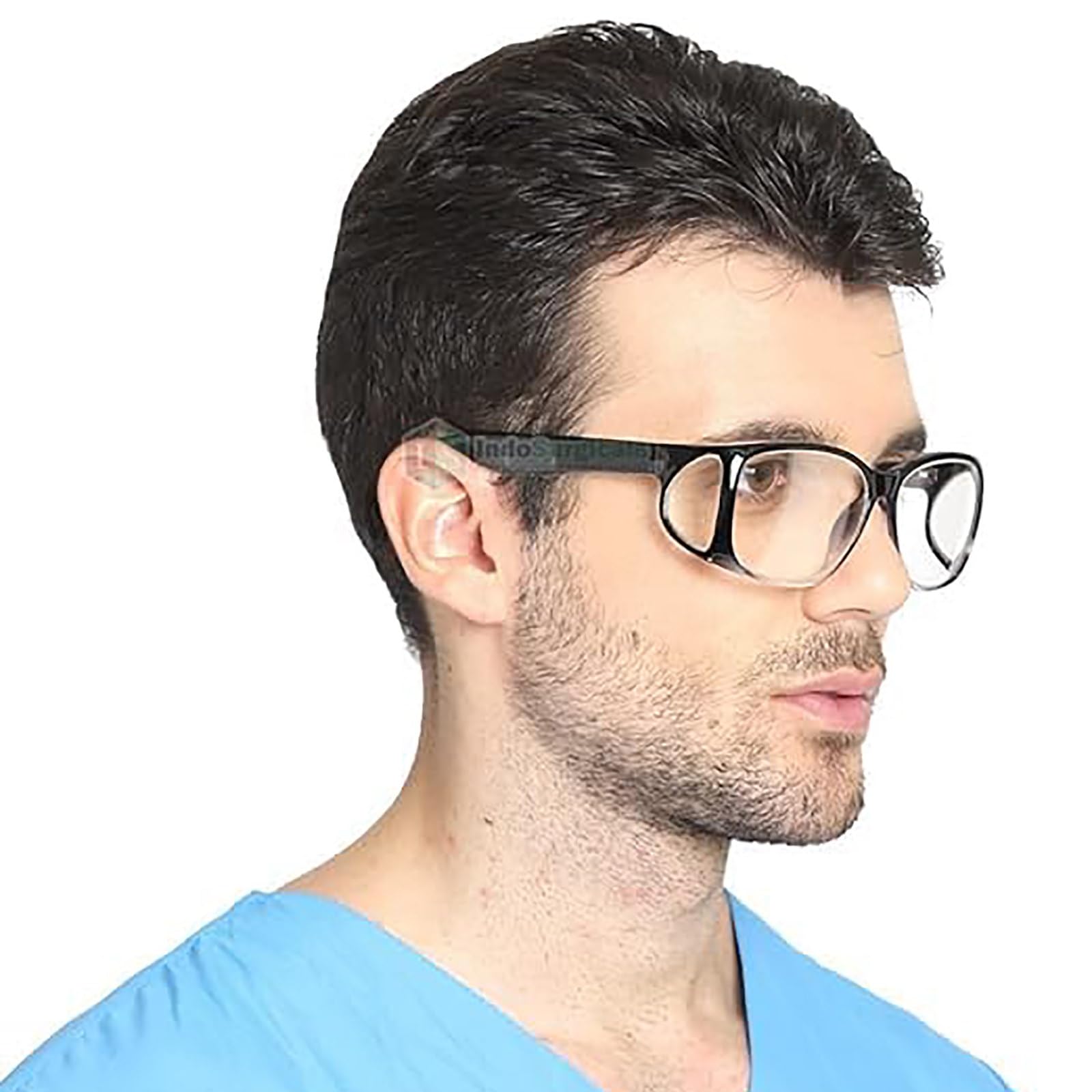 Lunettes de Protection Radiations Plomb 0,5/0,75 mm, Protection Latérale, Rayons X
