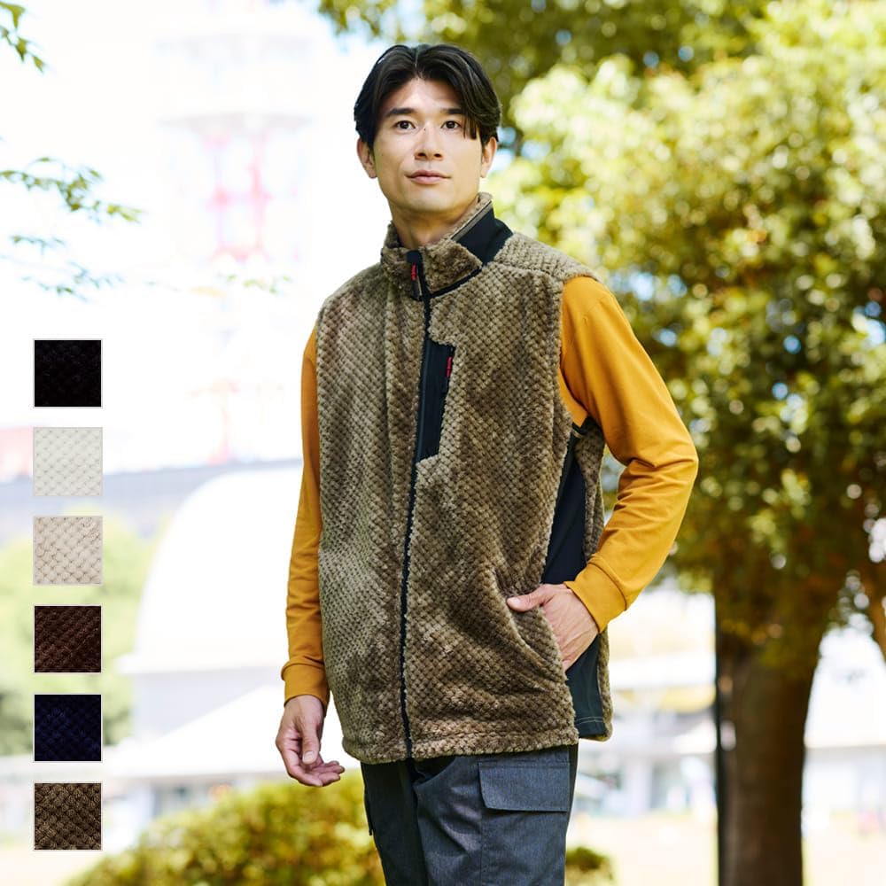 Amazon.co.jp: ワークマン ダイヤフリース 裏 アルミ ベスト 商品番号