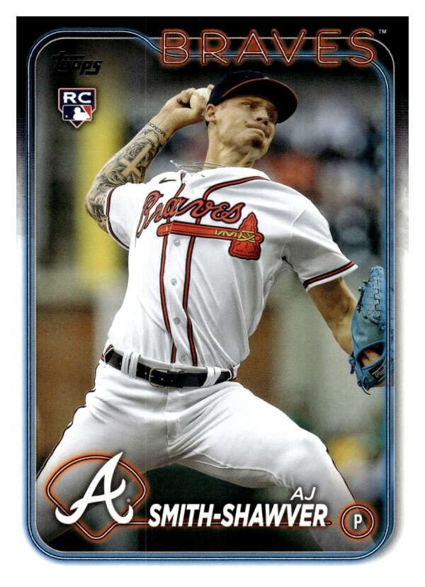Amazon.com: 2024 Topps #117 AJ Smith-Shawver NM-MT RC Rookie 