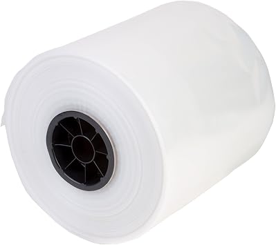 Hudson Exchange 8" x 1000, 2 Mil, Poly Tubing Roll, Food Grade LDPE Resin, Custom Length Packaging