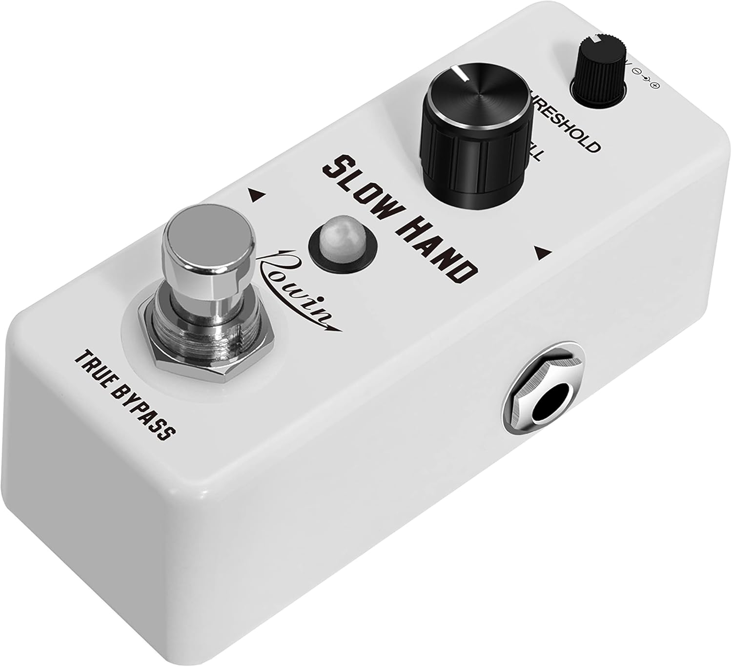 Rowin Digital Slow Hand Guitar Pedal Slow Gear Combine Reverb or Delay for Electric Guitar Bass True Bypass (LEF-326)