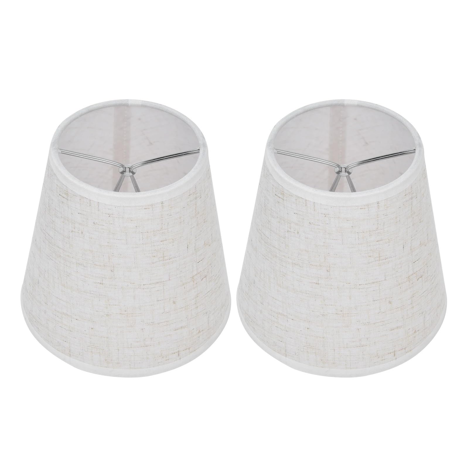 Luxemetals Option A 2Pcs Clip-On Fabric Lampshade For E14 Bulbs(Option A)