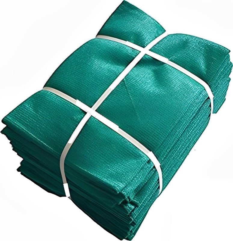 HARP® 75% Shade Net, Agro Net, UV Sun Protection Green Shade Net for Terrace, Garden, Green House, Lawns, Balcony, Construction, Nursery Net Multipurpose - Green, 3 X 3 Meter (10 FT X 10 FT)-image-22