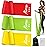 HPYGN Resistance Bands, Elastic Exercise Bands for Physical Therapy Yoga Pilates at Home, Yoga, Suitable for Workout, Strength Training, Pilates, Physiotherapy