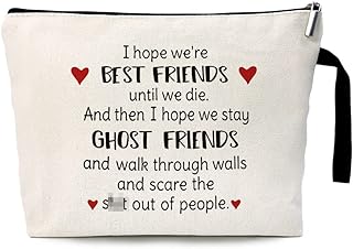 ZHANTUONE Bolsa de cosméticos divertida con t...