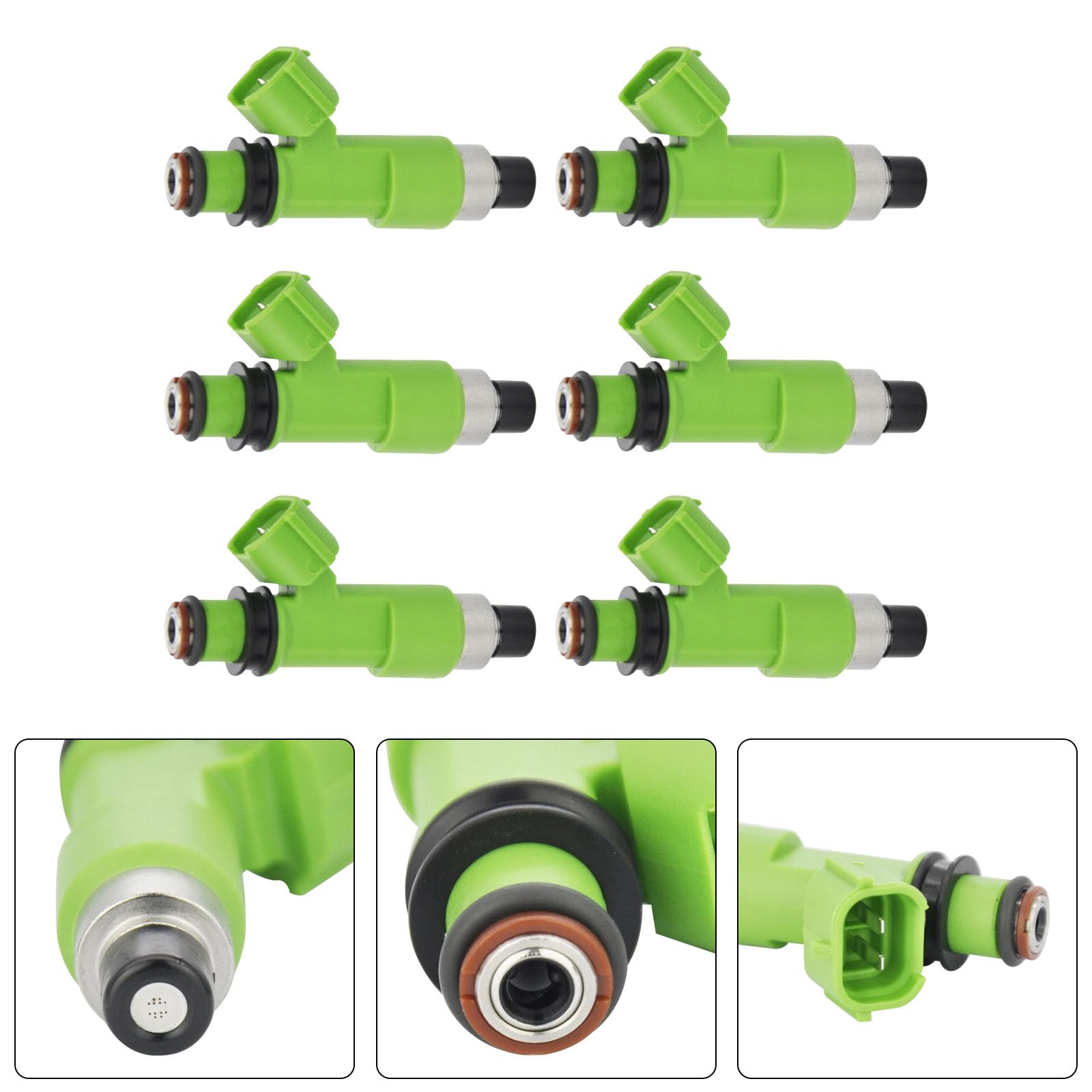 6Pcs Fuel Injector para Subaru Legacy Tribeca 2008-2014 2010-19