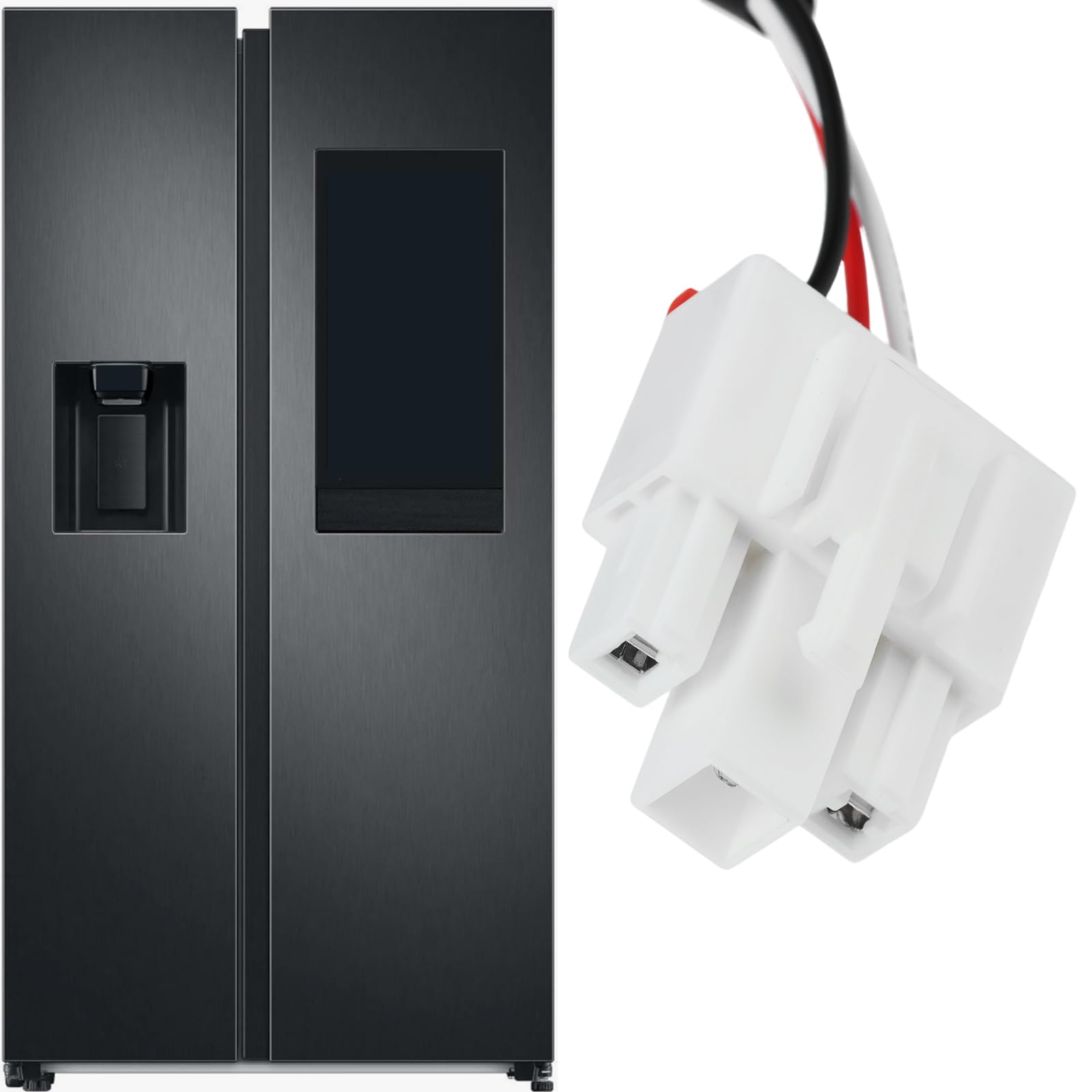 Create idea Kühlschrank-Lüftermotor 12035GE-12M-YT DC12V 0,26A kompatibel mit Samsung kompatibel mit Haier S6