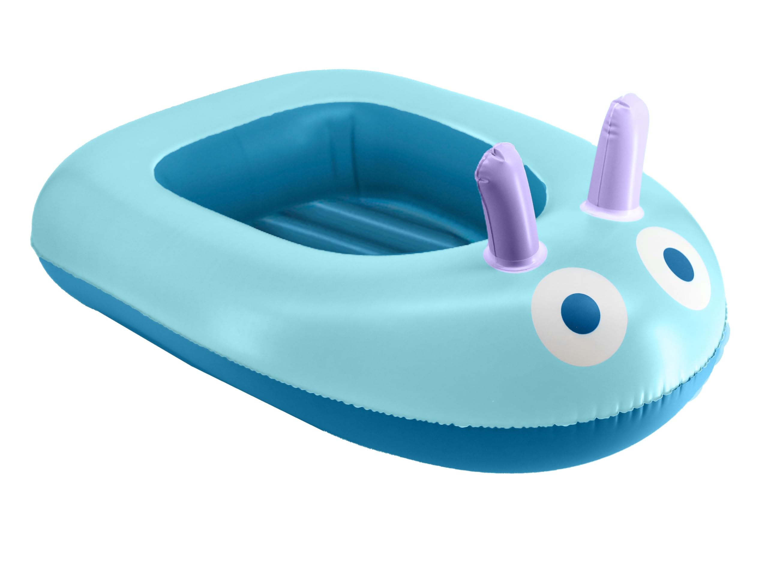 Quut – Aufblasbares Boot Ozean – Wasserspielzeug für Kinder 3–8 Jahre – 90 x 62 cm – Strapazierfähiges & BPA-freies Vinyl – Schadstofffrei & sicher – Für Pool & Strand – Wiederverwendbar & Recycelbar