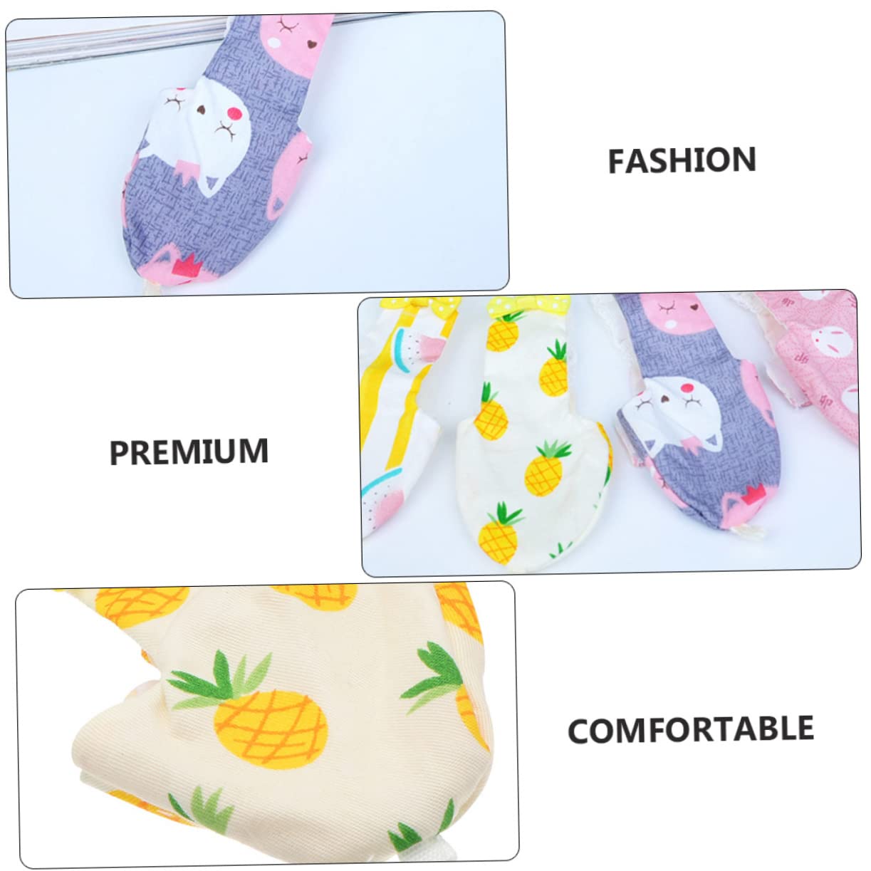 BESPORTBLE 6piezas Pañal Creativo para Aves De Ropa para Periquitos Reutilizable y Lavable para Fiestas y Salidas Mascotas