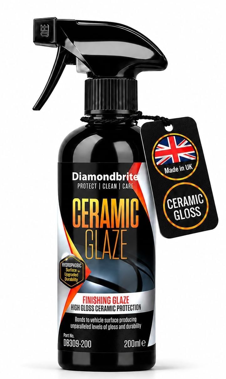 Diamondbrite Ceramic Coating for Cars | 3 Months Protection, Hydrophobic Spray | High Gloss Showroom Shine | 200 ML | Paint, Glass & Alloy Safe-image-27