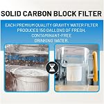 Epic Water Filters Pure Filter Pitchers for Drinking Water, 10 Cup 150 Gallon Filter, Tritan BPA Free, Removes Fluoride, Chlorine, Lead, Forever Chemicals