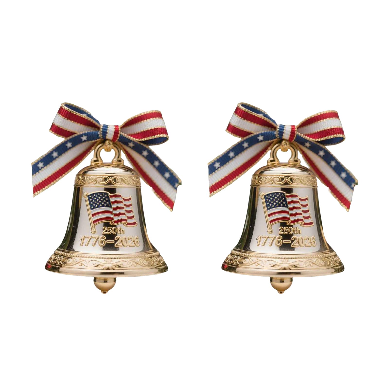States 250th Anniversary Liberties Bells Ornament US Founding Pendant Gifts Commemorative Doorbell Commemorative Doorbell